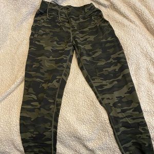 alphalete camo joggers ON HOLD